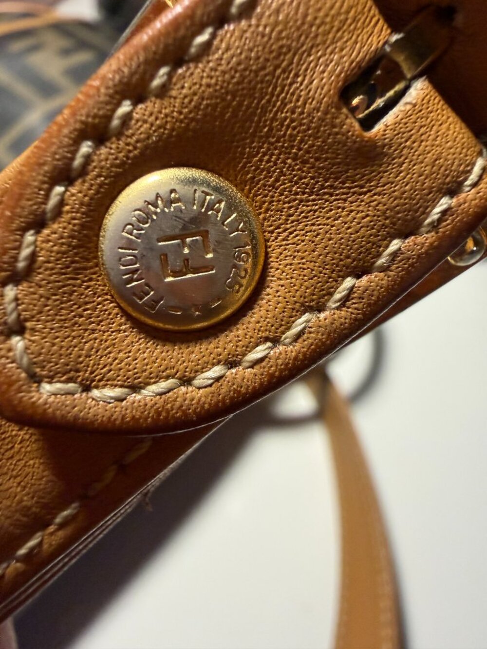 Fendi FF Zuca Crossbody vintage bag - Picture 10 of 13